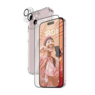 - PanzerGlass PanzerGlass Bundle 3in1 iPhone 15 Plus 6.7'' D3O Hardcase + Screen Protector UWF+ Lens 1136+1174+2811