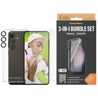 - PanzerGlass PanzerGlass Bundle 3in1 Sam S24+ S926 Hardcase + Screen Protector + Camera Lens B1211+7351