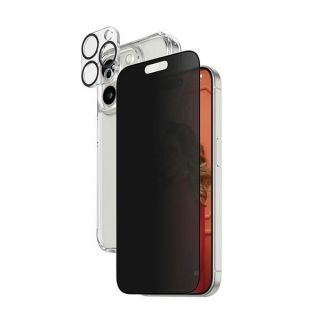 - PanzerGlass PanzerGlass Privacy Bundle 3in1 iPhone 15 Pro 6.1'' D3O Hardcase + Screen Protector UWF+ Lens 1137+1173+P2810