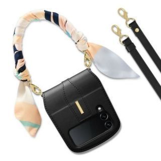 - Spigen Spigen Lienar Calin Sam Z Flip 4 czarny / black ACS05171 melns