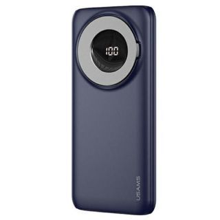 - USAMS USAMS Powerbank PB62 10000mAh 20W QC3.0+PD Magnetic Wireless Fast Charge nebieski / blue 10KCD17104  US-CD171 zils