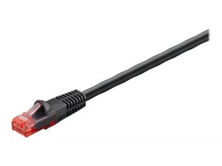 -&nbsp;Goobay CAT 6 / 6A Outdoor Patch Cable, U / UTP, 10 m, Black