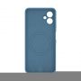 Evelatus Samsung Galaxy A06 5G Premium Magnetic Soft Touch Silicone Case Navy Blue