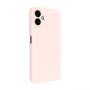 Evelatus Evelatus Samsung Galaxy A06 5G Premium Magnetic Soft Touch Silicone Case Pink Sand