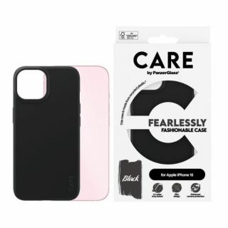 -&nbsp;Panzer Glass CARE by PanzerGlass Fearlessly Fashionable Case for iPhone 15 Black