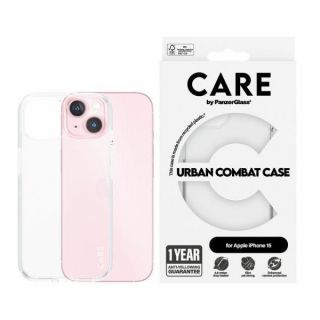 -&nbsp;Panzer Glass CARE by PanzerGlass Urban Combat Case for iPhone 15 transparent