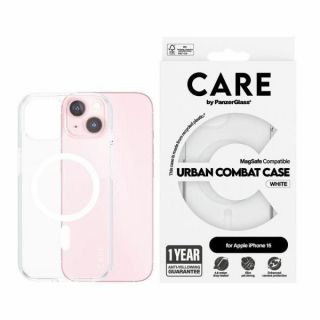-&nbsp;Panzer Glass CARE by PanzerGlass Urban Combat Case MagSafe for iPhone 15 White
