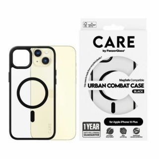 -&nbsp;Panzer Glass CARE by PanzerGlass Urban Combat Case MagSafe for iPhone 15 Plus Black