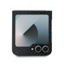 BMW BMW Carbon Tricolor Case for Samsung Galaxy Z Flip 6 - Black