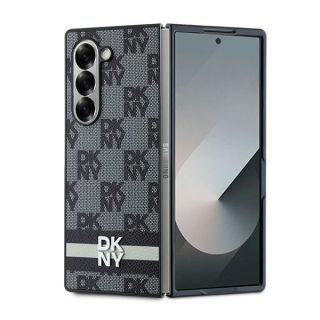 DKNY&nbsp;DKNY DKNY Checkered Pattern Printed Stripes case for Samsung Galaxy Z Fold 6 - black