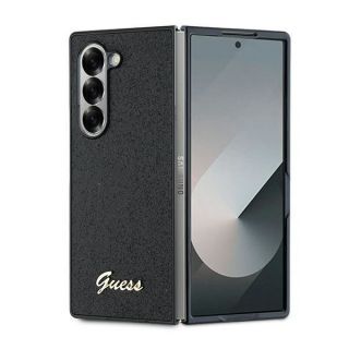 GUESS&nbsp;Guess Guess 4G Glitter Script Case for Samsung Galaxy Z Fold 6 - Black