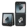 - Karl Karl Saffiano Metal Pin Case for Galaxy Z Flip 6 Black