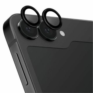 - UNIQ Uniq Optix Auminium Tempered Glass for Lens with Applicator for Galaxy Z Flip 6 Black