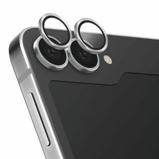 - UNIQ Uniq Optix Auminium Tempered Glass for Lens with Applicator for Galaxy Z Flip 6 Silver
