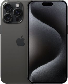 Apple iPhone 15 Pro Max 256GB Black Titanium melns