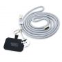 - iLike - Karl Lagerfeld Universal Crossbody Strap Cord and Choupette Pins Grey