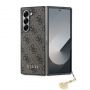 GUESS Guess - Guess 4G Charm Case for Samsung Galaxy Z Fold 6 Brown