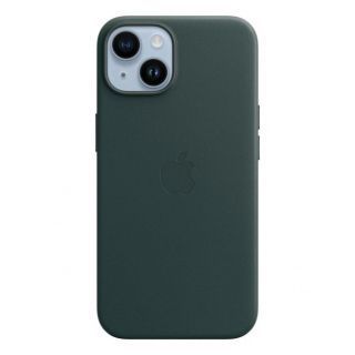 Apple MPP53FE / A Leather Magsafe Cover for iPhone 14 Forest Green