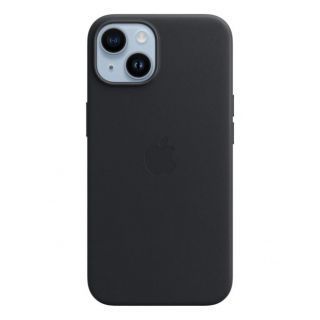 Apple MPP43FE / A Leather Magsafe Cover for iPhone 14 Midnight