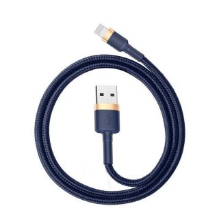 Baseus&nbsp;Cafule Lightning cable 1.5A 2m  Gold+Dark blue