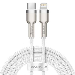 Baseus&nbsp;USB-C cable for Lightning Cafule, PD, 20W, 2m  white