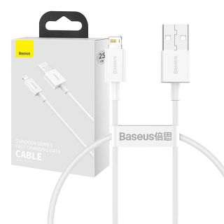 Baseus&nbsp;Superior Series Cable USB to Lightning, 2.4A, 0,25m  white