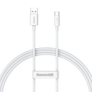Baseus&nbsp;Superior Series Cable USB to USB-C, 65W, PD, 1m  white