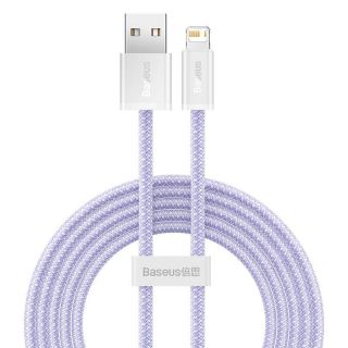 Baseus&nbsp;USB cable for Lightning Dynamic 2 Series, 2.4A, 2m  purple