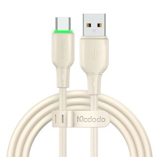 -&nbsp;Mcdodo USB to USB-C Cable Mcdodo CA-4750 with LED light 1.2m  beige