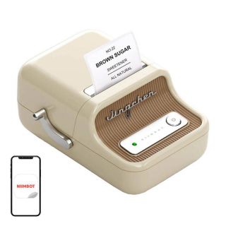 -&nbsp;NIIMBOT Portable Label Printer Niimbot B21  Cream