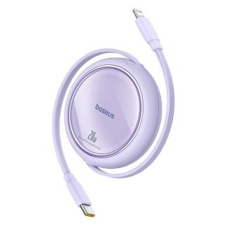 Baseus&nbsp;USB Cable Free2Pull USB-C to iP 20W 1m  purple