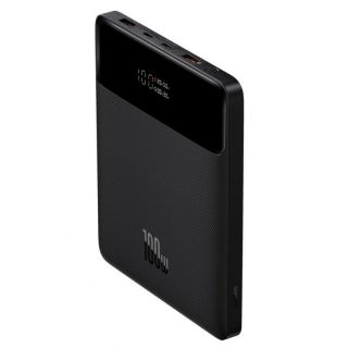 Baseus Baseus Baseus Blade PPBL000201 20000 mAh power bank 2x USB-A 2x USB-C 100W - black + USB-C cable melns