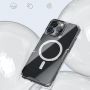 Nillkin Nillkin Nature Pro Magnetic Case with MagSafe for iPhone 16 Pro Transparent & White
