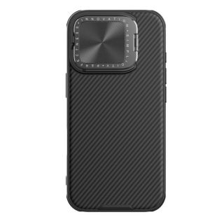 -&nbsp;Nillkin Nillkin CamShield Prop Case for iPhone 16 Pro with Camera Cover and Stand Black