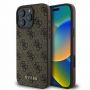 GUESS Guess Guess 4G Classic iPhone 16 Pro Case - Brown