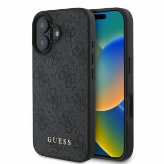 GUESS&nbsp;Guess Guess 4G Classic iPhone 16 Case - Black
