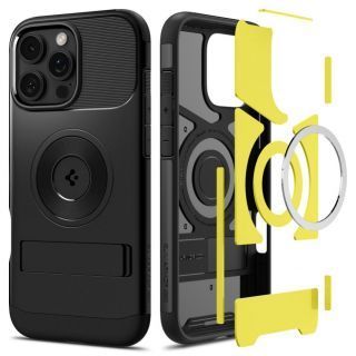 - Spigen Spigen Slim Armor MagSafe iPhone 16 Pro Case Black