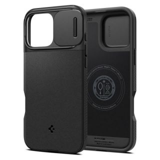 -&nbsp;Spigen Spigen Optik Armor case with MagSafe for iPhone 16 Pro black