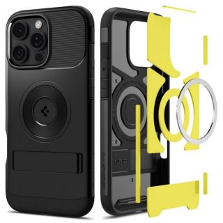 - Spigen Spigen Slim Armor MagSafe Case for iPhone 16 Pro Max Black
