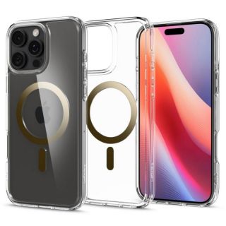 -&nbsp;Spigen Spigen Ultra Hybrid Case with MagSafe for iPhone 16 Pro Max Gold