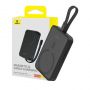 Baseus Baseus Powerbank Baseus Magnetic Mini 10000mAh, Lightning 20W MagSafe  black