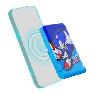 - OTL Magnetic powerbank OTL 5000 mAh, USB-C 15W, Sonic The Hedgehoh with stand  blue