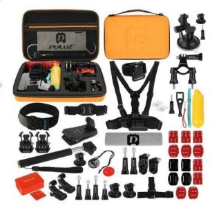 - Puller Accessories Puluz Ultimate Combo Kits for sports cameras PKT26 53 in 1