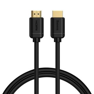 Baseus 2x HDMI 2.0 4K 60Hz Cable, 3D, HDR, 18Gbps, 1m  black