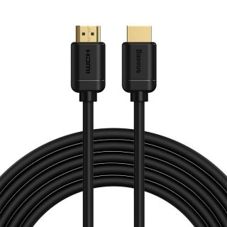 Baseus 2x HDMI 2.0 4K 60Hz Cable, 3D, HDR, 18Gbps, 5m  black