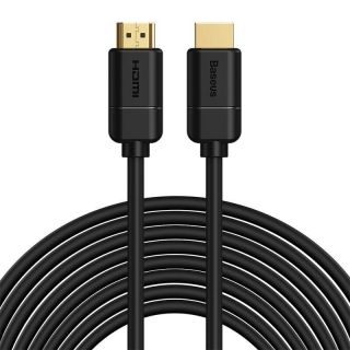 Baseus 2x HDMI 2.0 4K 30Hz Cable, 3D, HDR, 18Gbps, 8m  black