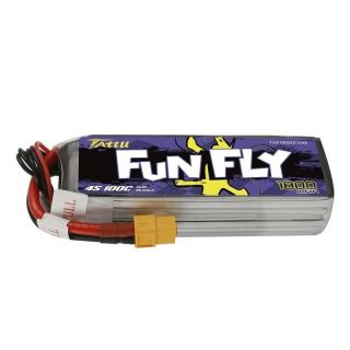 -&nbsp;Tattu Tattu Funfly 1800mAh 14.8V 100C 4S1P XT60 battery