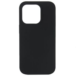 Evelatus iPhone 14 Pro Max 6.7 Premium Soft Touch Silicone Case Black melns