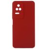 Aksesuāri Mob. & Vied. telefoniem Evelatus POCO F4 Premium Soft Touch Silicone Case Red sarkans Virtuālās realitātes brilles