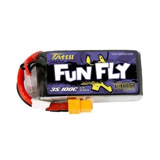 -&nbsp;Tattu Battery Tattu Funfly 1300mAh 11,1V 100C 3S1P